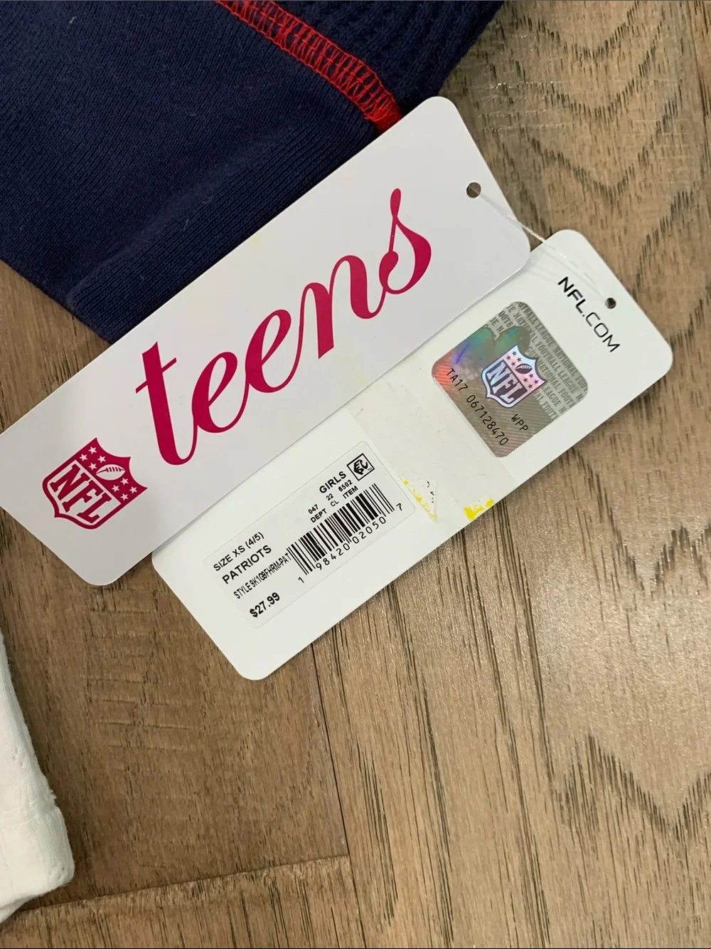 NFL new tags
